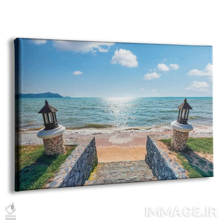 تابلو ساحل در تایلند اثر مانجیک پیکچرز (استودیو عکاسی یا فیلمسازی) - نمای پرسپکتیو محصول