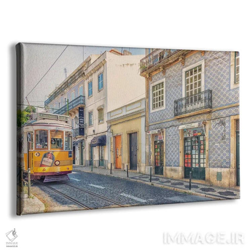 تابلو خیابان لیسبون اثر مانجیک پیکچرز (استودیو عکاسی یا فیلمسازی) - نمای پرسپکتیو محصول