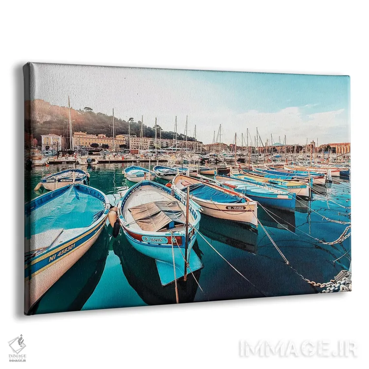 تابلو بندر نیس (فرانسه) اثر مانجیک پیکچرز (استودیو عکاسی یا فیلمسازی) - نمای پرسپکتیو محصول