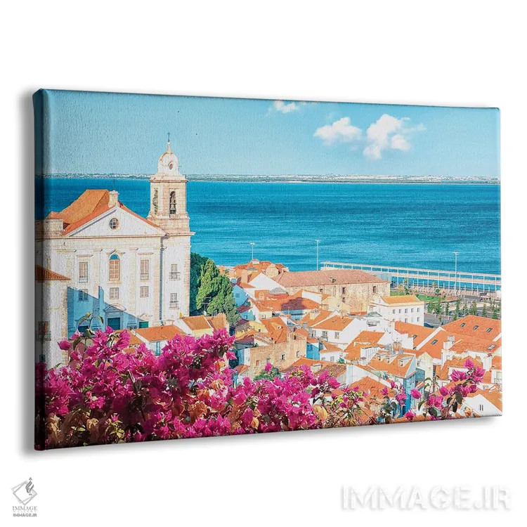 تابلو لیسبون رنگارنگ اثر مانجیک پیکچرز (استودیو عکاسی یا فیلمسازی) - نمای پرسپکتیو محصول