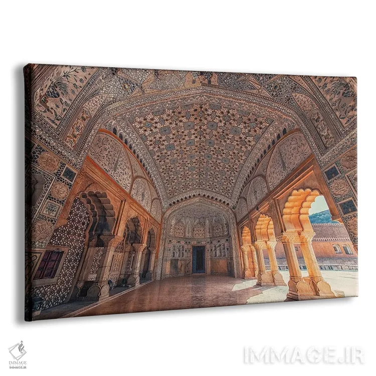 تابلو معماری قلعه امبر (هند) اثر مانجیک پیکچرز (استودیو عکاسی یا فیلمسازی) - نمای پرسپکتیو محصول