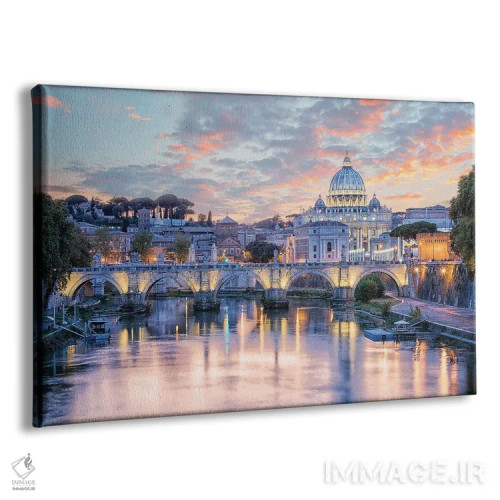 تابلو غروب رم (ایتالیایی) اثر مانجیک پیکچرز (استودیو عکاسی یا فیلمسازی) - نمای پرسپکتیو محصول