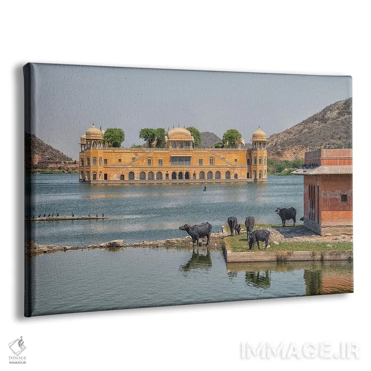 تابلو جال محل (کاخ آبی، هند) اثر مانجیک پیکچرز (استودیو عکاسی یا فیلمسازی) - نمای پرسپکتیو محصول