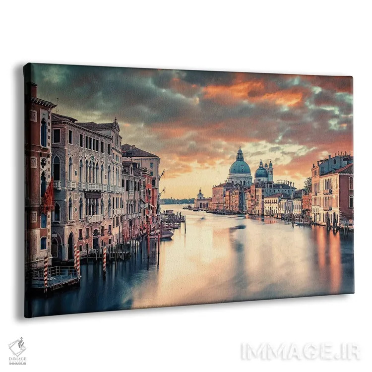 تابلو طلوع آفتاب بر فراز کانال بزرگ اثر مانجیک پیکچرز (استودیو عکاسی یا فیلمسازی) - نمای پرسپکتیو محصول