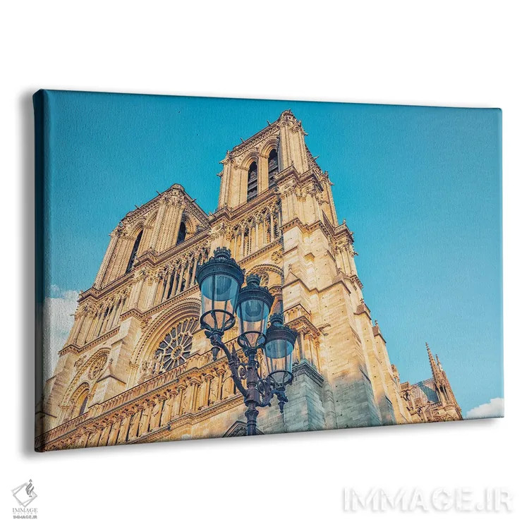 تابلو نمای کلیسا نوتردام اثر مانجیک پیکچرز (استودیو عکاسی یا فیلمسازی) - نمای پرسپکتیو محصول