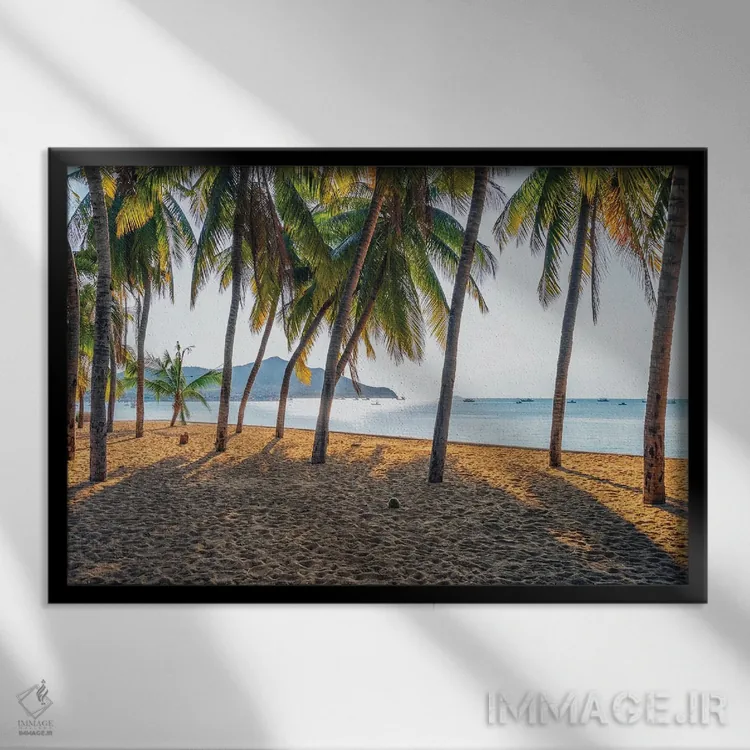 تابلو روز آفتابی در تایلند اثر مانجیک پیکچرز (استودیو عکاسی یا فیلمسازی) - نمای قابدار مشکی