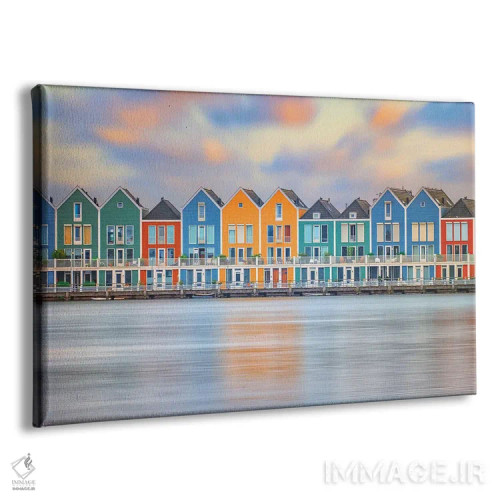 تابلو دهکدهٔ هوتن (هلند) اثر مانجیک پیکچرز (استودیو عکاسی یا فیلمسازی) - نمای پرسپکتیو محصول