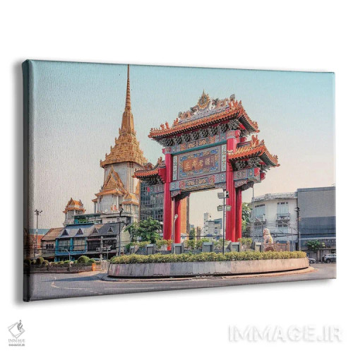 تابلو دروازهٔ محله چینیها اثر مانجیک پیکچرز (استودیو عکاسی یا فیلمسازی) - نمای پرسپکتیو محصول