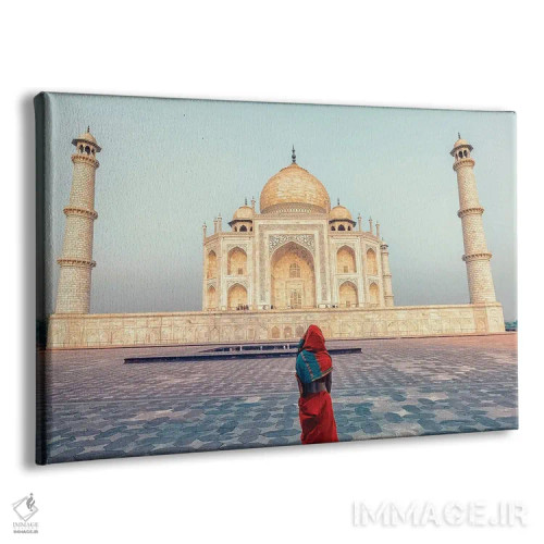 تابلو تنها در تاجمحل اثر مانجیک پیکچرز (استودیو عکاسی یا فیلمسازی) - نمای پرسپکتیو محصول