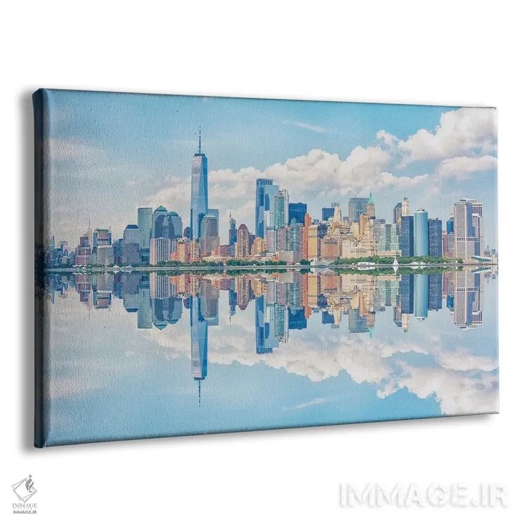 تابلو انعکاس شهر نیویورک اثر مانجیک پیکچرز (استودیو عکاسی یا فیلمسازی) - نمای پرسپکتیو محصول