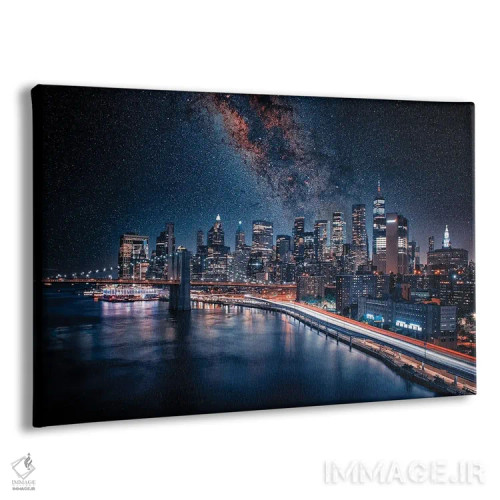 تابلو شهر بیخواب (نیویورک) اثر مانجیک پیکچرز (استودیو عکاسی یا فیلمسازی) - نمای پرسپکتیو محصول