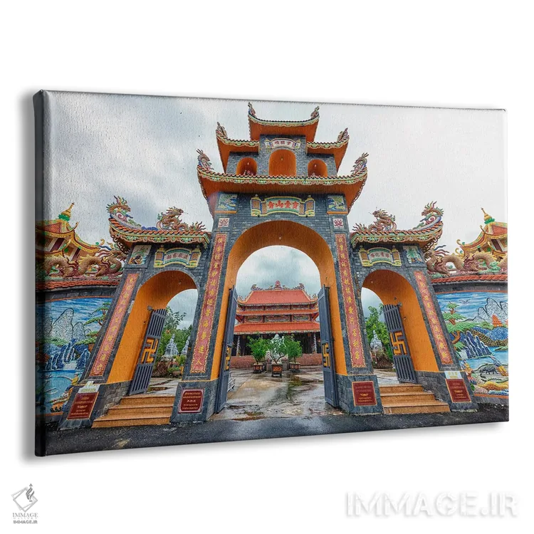 تابلو معبد ویتنامی اثر مانجیک پیکچرز (استودیو عکاسی یا فیلمسازی) - نمای پرسپکتیو محصول