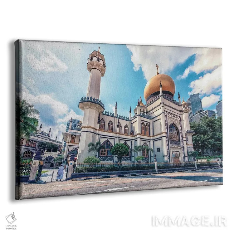 تابلو مسجد سلطان در سنگاپور اثر مانجیک پیکچرز (استودیو عکاسی یا فیلمسازی) - نمای پرسپکتیو محصول