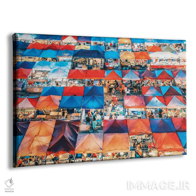 تابلو رنگهای بانکوک اثر مانجیک پیکچرز (استودیو عکاسی یا فیلمسازی) - نمای پرسپکتیو محصول