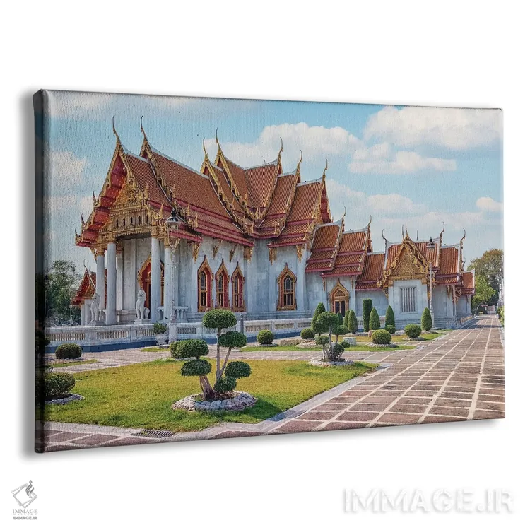 تابلو معبد در بانکوک اثر مانجیک پیکچرز (استودیو عکاسی یا فیلمسازی) - نمای پرسپکتیو محصول