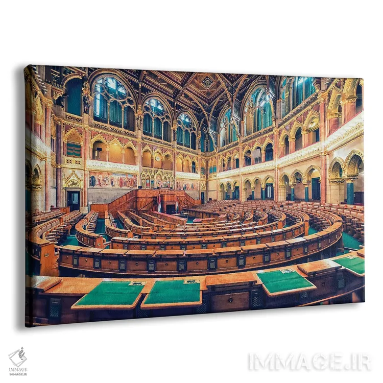 تابلو پارلمان مجارستان اثر مانجیک پیکچرز (استودیو عکاسی یا فیلمسازی) - نمای پرسپکتیو محصول