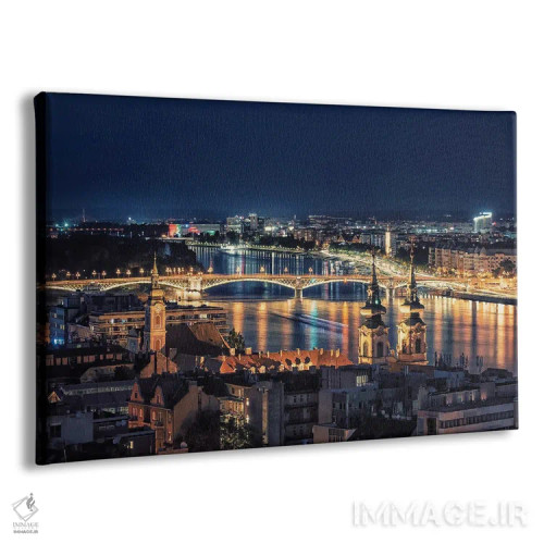 تابلو منظرهٔ پانوراما از بوداپست اثر مانجیک پیکچرز (استودیو عکاسی یا فیلمسازی) - نمای پرسپکتیو محصول