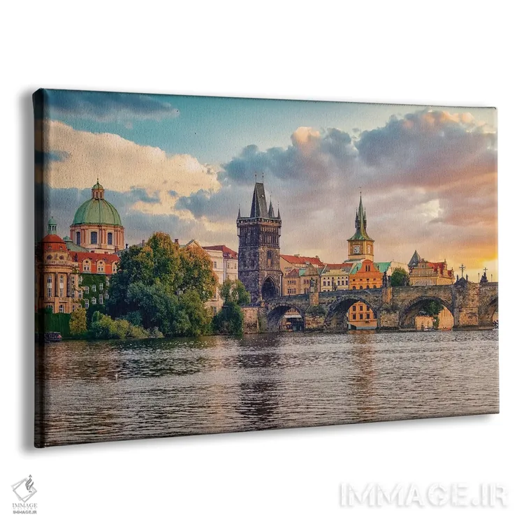 تابلو غروب پراگ اثر مانجیک پیکچرز (استودیو عکاسی یا فیلمسازی) - نمای پرسپکتیو محصول