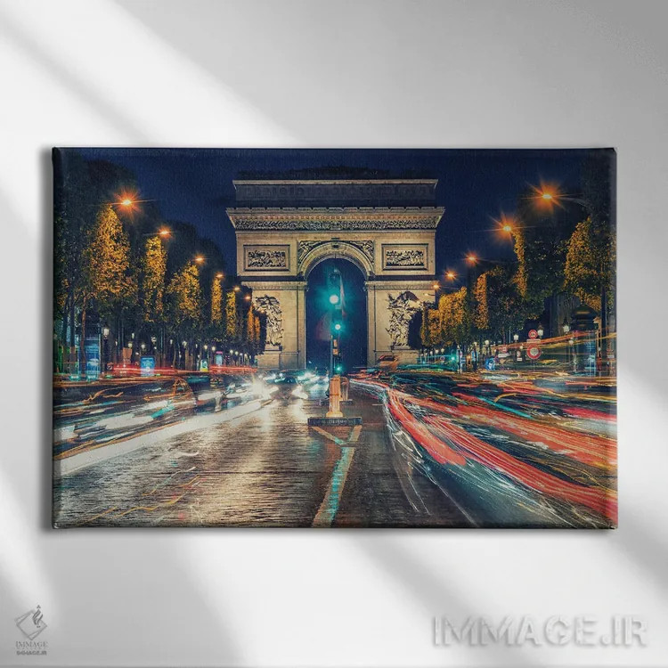 تابلو طاق نصرت اثر مانجیک پیکچرز (استودیو عکاسی یا فیلمسازی) - نمای روبهرو روی دیوار