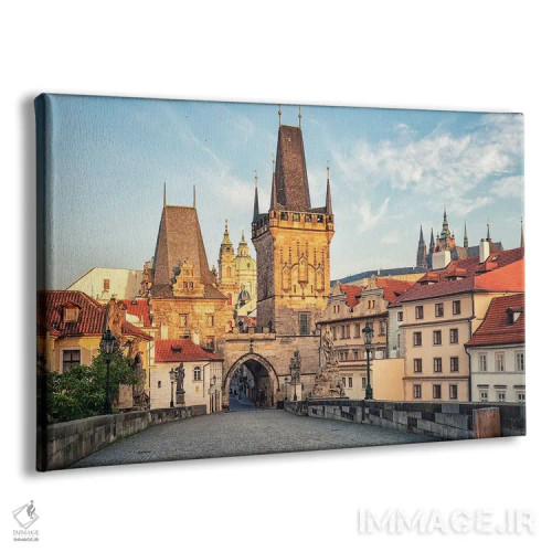 تابلو پراگ در صبحگاه اثر مانجیک پیکچرز (استودیو عکاسی یا فیلمسازی) - نمای پرسپکتیو محصول