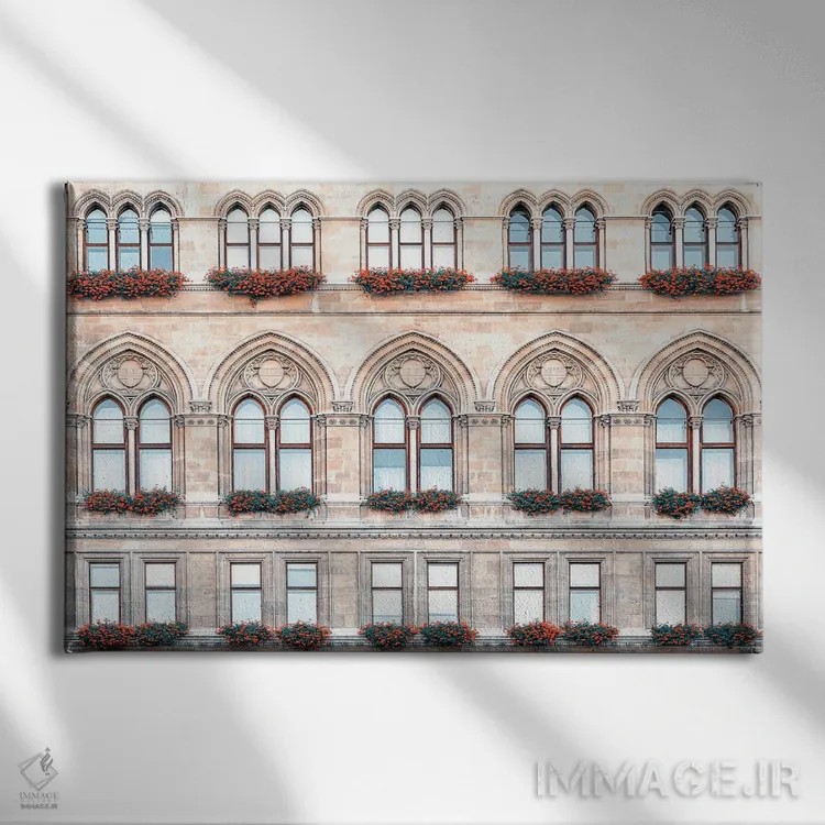 تابلو نما (نمای بیرونی) اثر مانجیک پیکچرز (استودیو عکاسی یا فیلمسازی) - نمای روبهرو روی دیوار