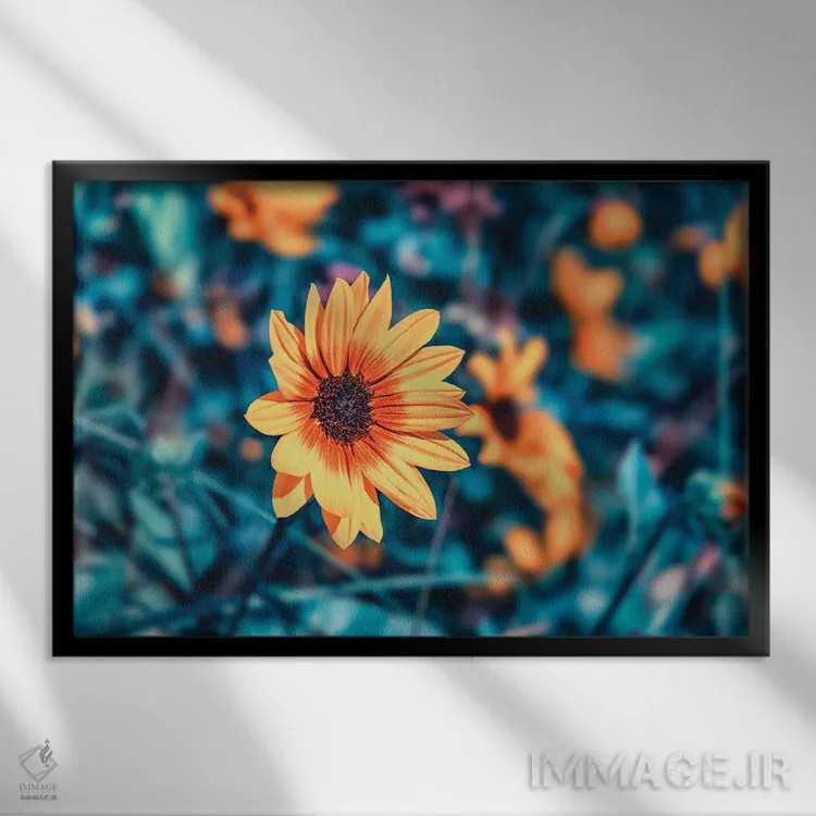 تابلو زیبایی باغ اثر مانجیک پیکچرز (استودیو عکاسی یا فیلمسازی) - نمای قابدار مشکی
