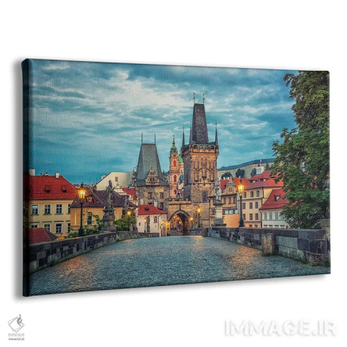 تابلو صبح در پراگ اثر مانجیک پیکچرز (استودیو عکاسی یا فیلمسازی) - نمای پرسپکتیو محصول