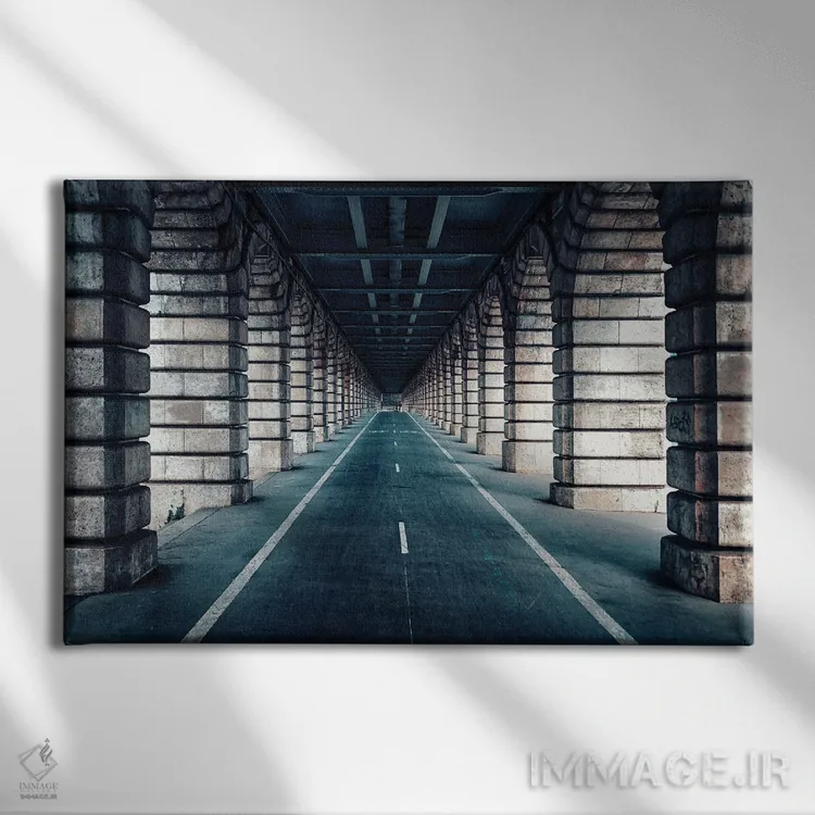 تابلو برسی (محلهای در پاریس) اثر مانجیک پیکچرز (استودیو عکاسی یا فیلمسازی) - نمای روبهرو روی دیوار