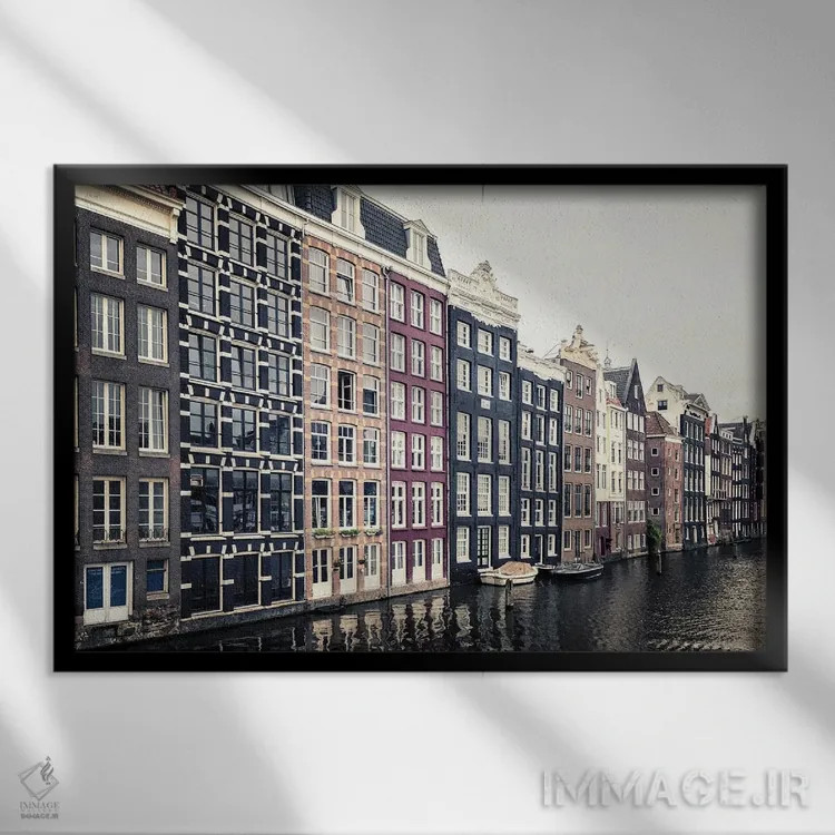 تابلو معماری دامراک اثر مانجیک پیکچرز (استودیو عکاسی یا فیلمسازی) - نمای قابدار مشکی