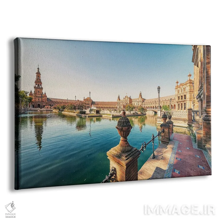 تابلو مرکز شهر سویا اثر مانجیک پیکچرز (استودیو عکاسی یا فیلمسازی) - نمای پرسپکتیو محصول