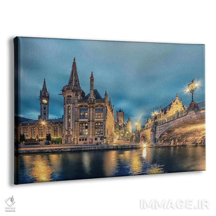 تابلو گِنت (بلژیک) اثر مانجیک پیکچرز (استودیو عکاسی یا فیلمسازی) - نمای پرسپکتیو محصول