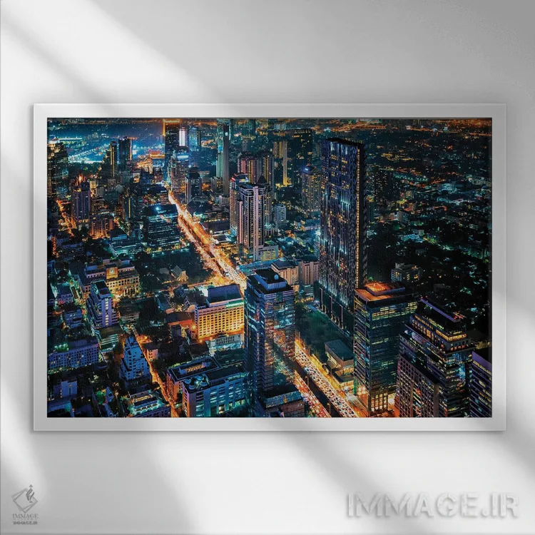 تابلو ساتورن (بانکوک) اثر مانجیک پیکچرز (استودیو عکاسی یا فیلمسازی) - نمای قابدار سفید