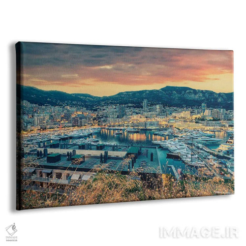 تابلو بندر موناکو اثر مانجیک پیکچرز (استودیو عکاسی یا فیلمسازی) - نمای پرسپکتیو محصول