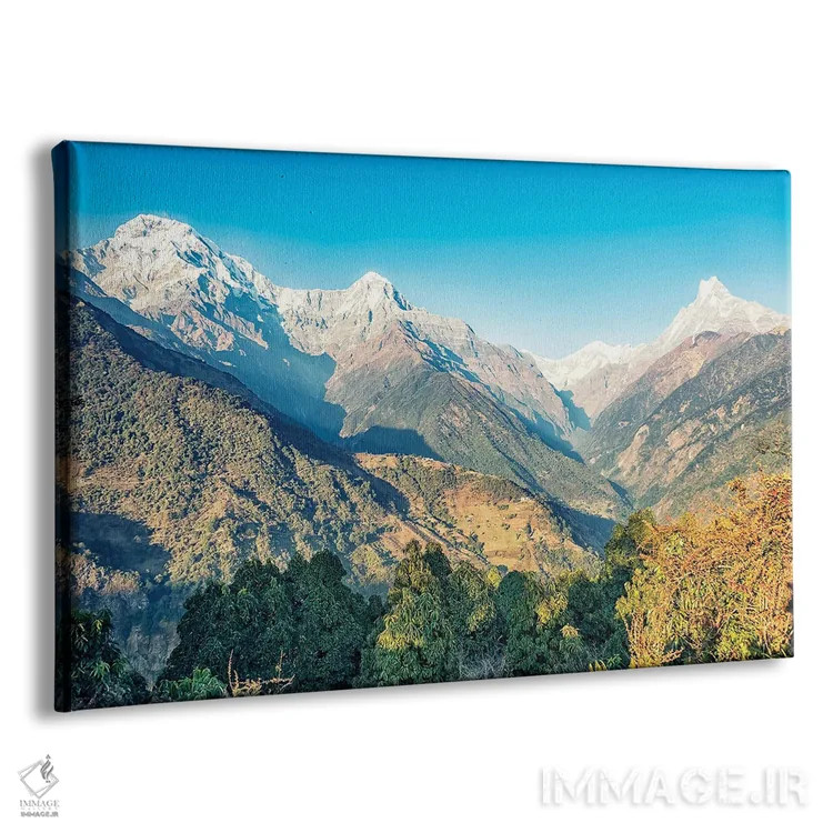 تابلو منظرهٔ هیمالیا اثر مانجیک پیکچرز (استودیو عکاسی یا فیلمسازی) - نمای پرسپکتیو محصول