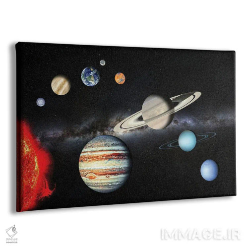 تابلو سامانهٔ خورشیدی اثر مانجیک پیکچرز (استودیو عکاسی یا فیلمسازی) - نمای پرسپکتیو محصول