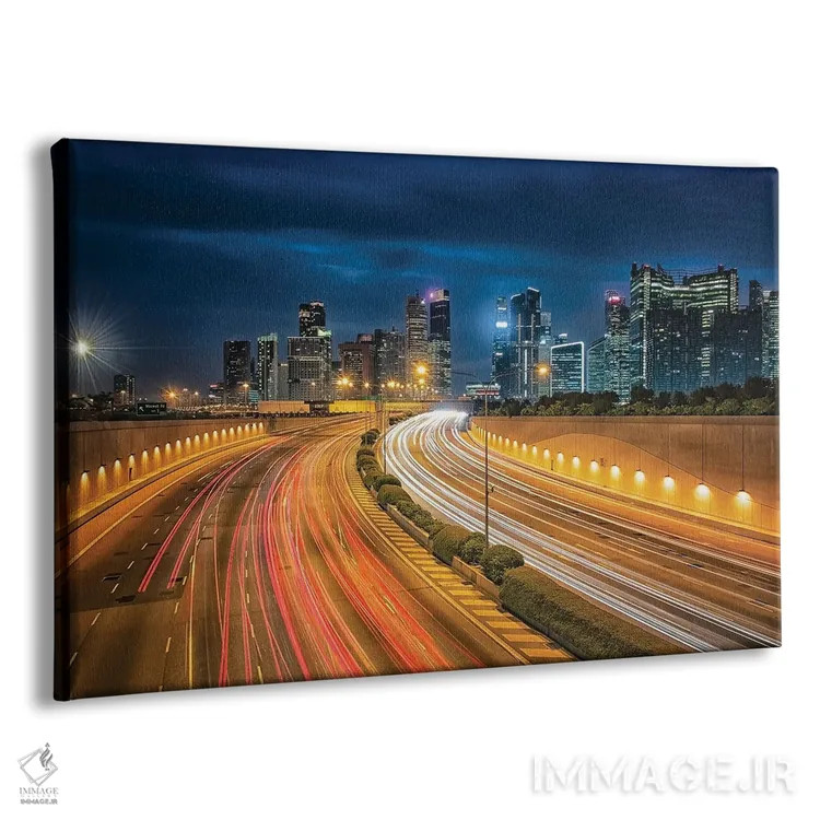 تابلو راه به سوی شهر اثر مانجیک پیکچرز (استودیو عکاسی یا فیلمسازی) - نمای پرسپکتیو محصول