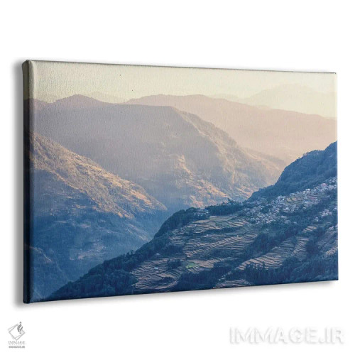 تابلو غروب در هیمالیا اثر مانجیک پیکچرز (استودیو عکاسی یا فیلمسازی) - نمای پرسپکتیو محصول