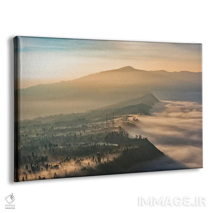 تابلو کالدرا اندونزی (دهانهٔ آتشفشانی) اثر مانجیک پیکچرز (استودیو عکاسی یا فیلمسازی) - نمای پرسپکتیو محصول