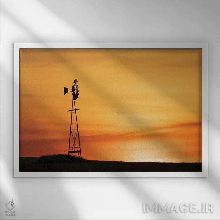 تابلو Washington State, Whitman County, Palouse Fields And Farms Near Steptoe Butte Oral Smith Road,ایالات متحده، واشنگتن، شهرستان ویتمن، پلوُس، مزارع اطراف استپتو بوت و جاده اورال اسمیت اثر امیلی ام ویلسون - نمای قابدار سفید