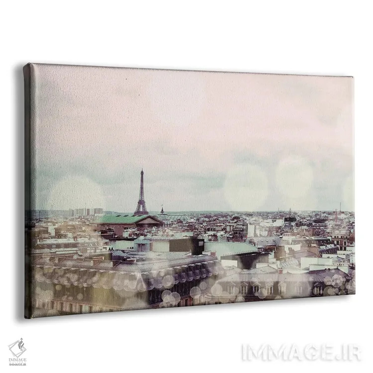 تابلو بامهای پاریس اثر امیلی ناواس - نمای پرسپکتیو محصول