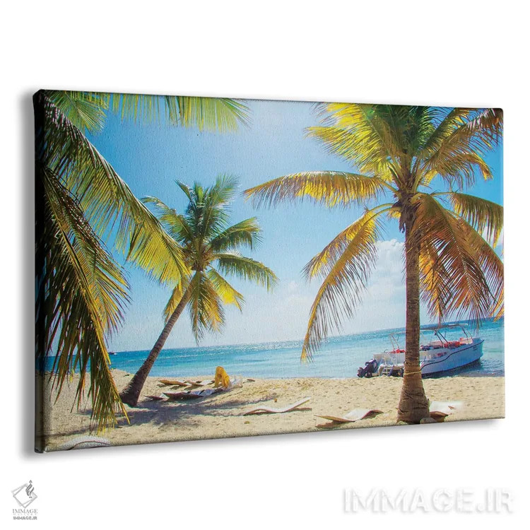 تابلو آبگیر گرمسیری اثر امیلی ناواس - نمای پرسپکتیو محصول