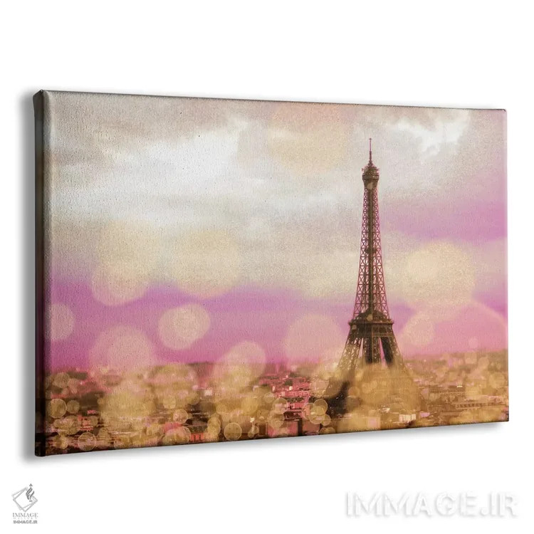 تابلو درخشش پاریس اثر امیلی ناواس - نمای پرسپکتیو محصول