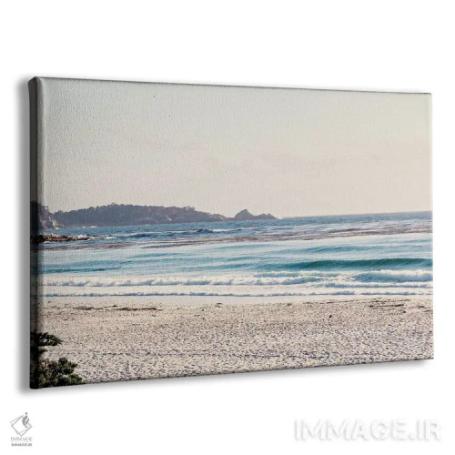 تابلو امواج بامدادی اثر امیلی ناواس - نمای پرسپکتیو محصول