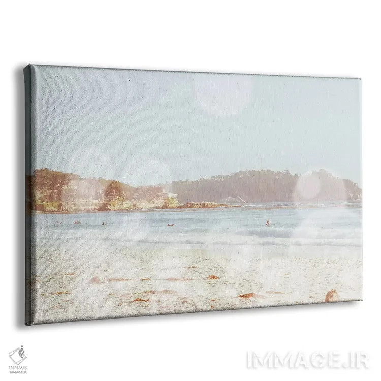 تابلو ساحل درخشان اثر امیلی ناواس - نمای پرسپکتیو محصول