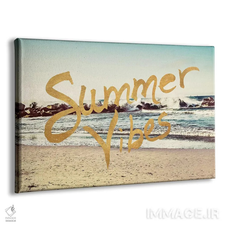 تابلو حس و حال تابستانی اثر امیلی ناواس - نمای پرسپکتیو محصول