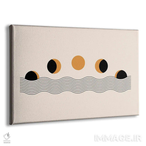 تابلو کسوف خورشید اثر انشیپ (استودیو هنری/برند خلاقانه) - نمای پرسپکتیو محصول