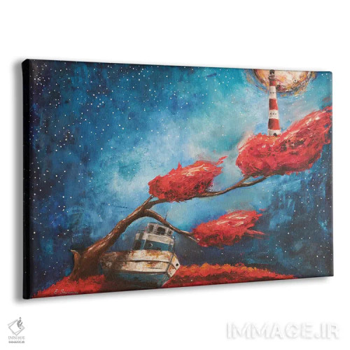 تابلو در ساحل اثر اوگنیا اسمیرنوا - نمای پرسپکتیو محصول