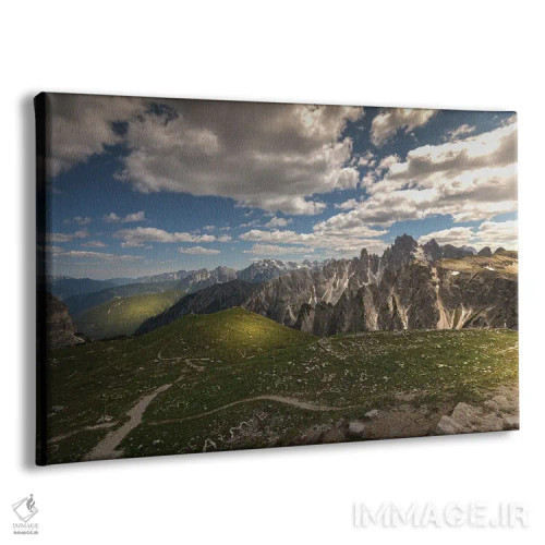 تابلو کاباوری دی میزورینا ۲ (کوهستان ایتالیا) اثر انزو رومانو - نمای پرسپکتیو محصول