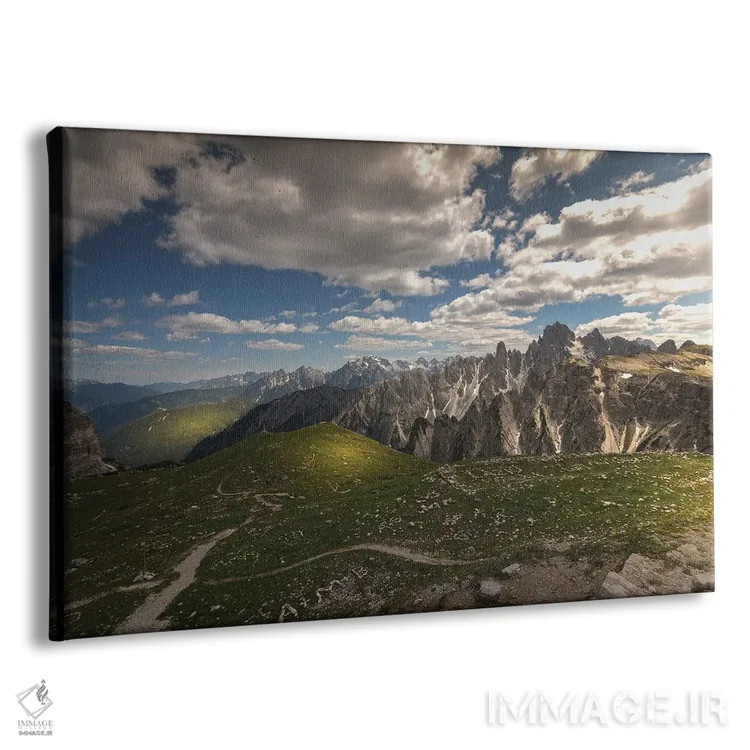 تابلو کاباوری دی میزورینا ۲ (کوهستان ایتالیا) اثر انزو رومانو - نمای پرسپکتیو محصول