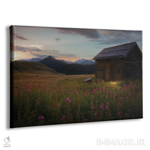 تابلو گذرگاه جیاو (کوهستان ایتالیا) اثر انزو رومانو - نمای پرسپکتیو محصول